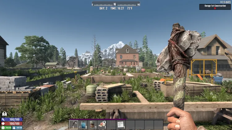 Costruzione del Garage Primo