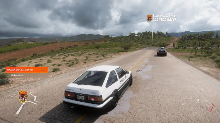 Raptoren-Rennen! - Alex