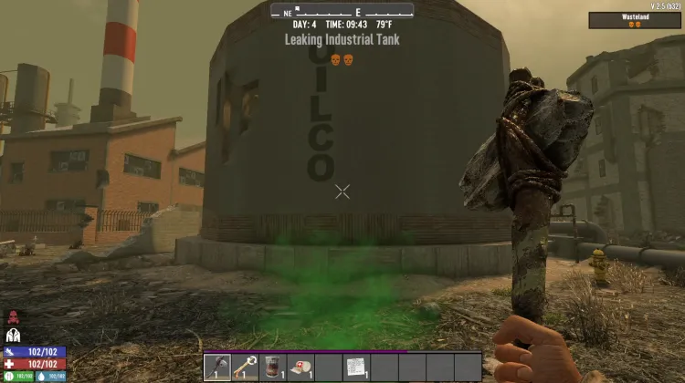 Serbatoio Industriale che Perde