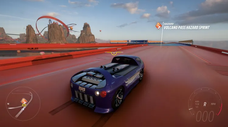 Vulkanpass-Gefahren-Sprint [A]