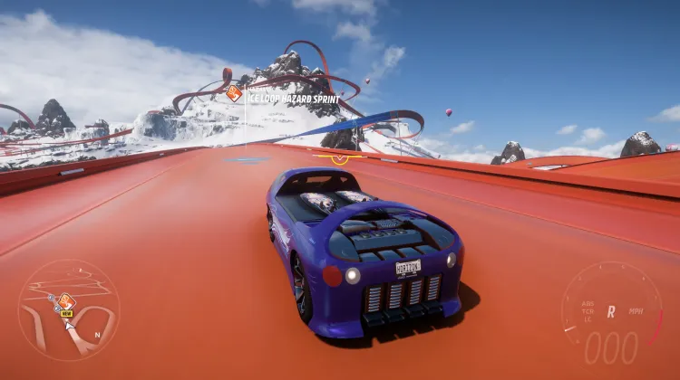 Eis-Loop-Gefahren-Sprint [A]