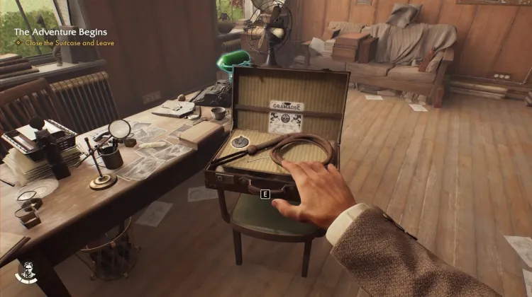 Close the Suitcase and Leave.