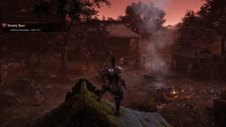 텐류강 적군 기지