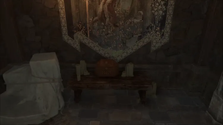 Skull and Candles Shelf