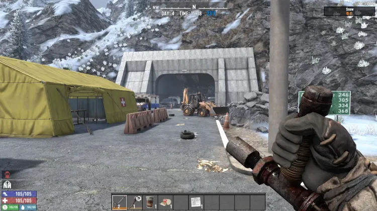 Tunnel Sud di Perishton