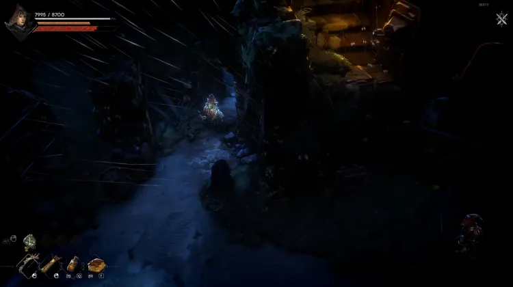 Eingang zum Lagerraum