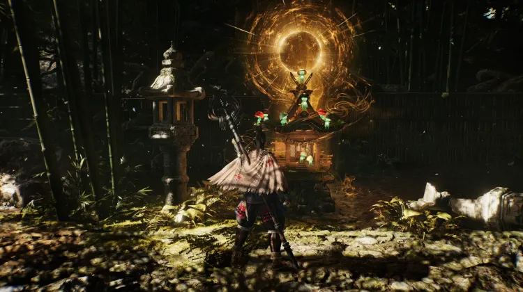 버려진 대나무 숲 신사