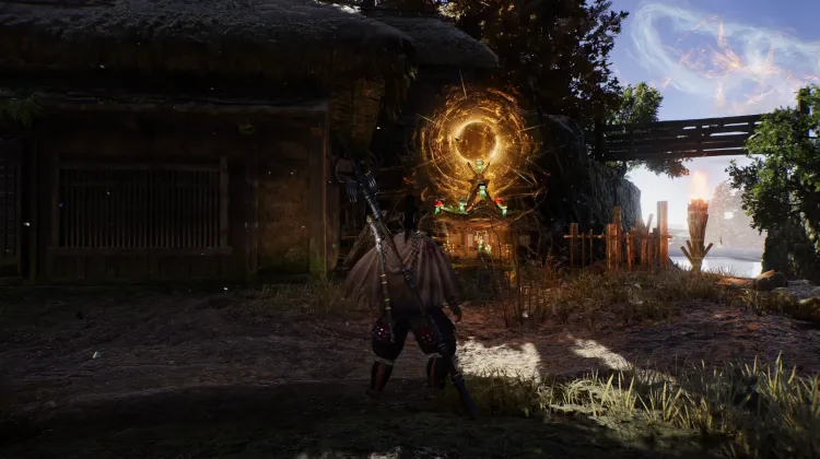 후타마타성 - 성하마을