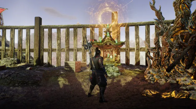 후타마타성 - 창고 신사