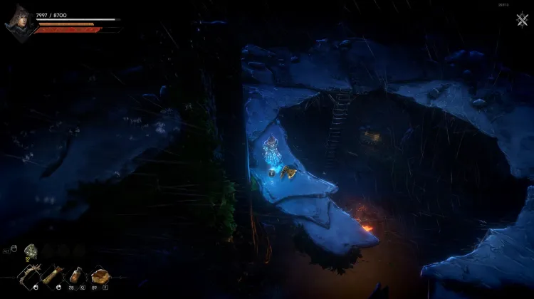 Kupfer-Holzfälleraxt