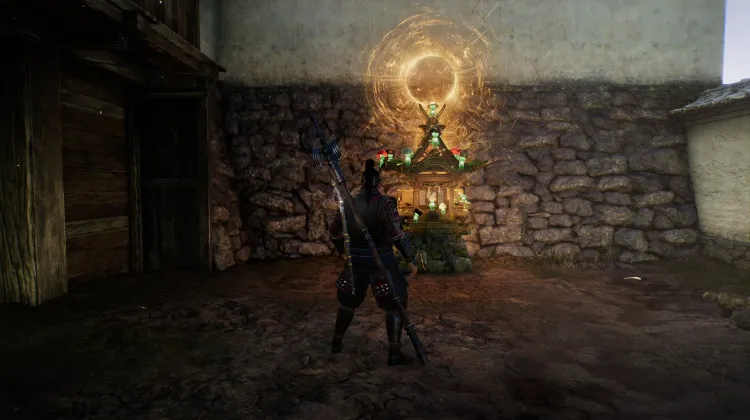 후타마타성 - 방어문 신사