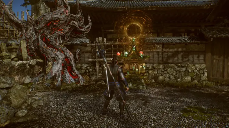 사원 유적 - 묘지 신사