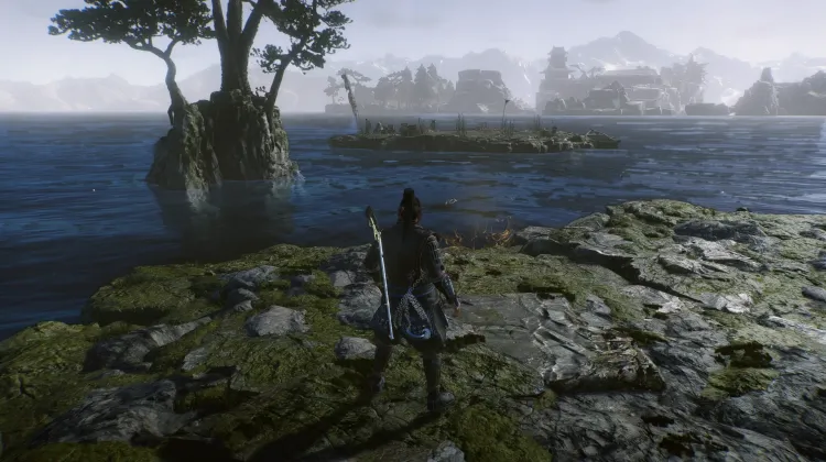 사나루 호수 영맥