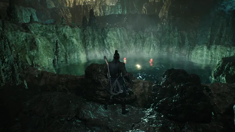 유령 동굴 온천