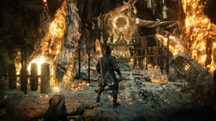 유령이 나오는 동굴 - 내부 신전