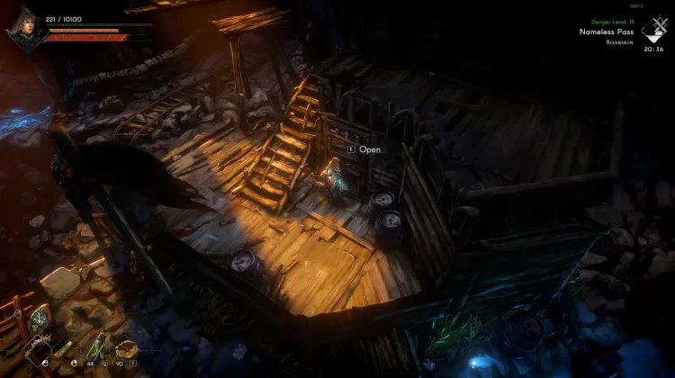 Alter Hütteneingang