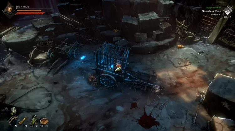 Knochenhelm des Schreienden