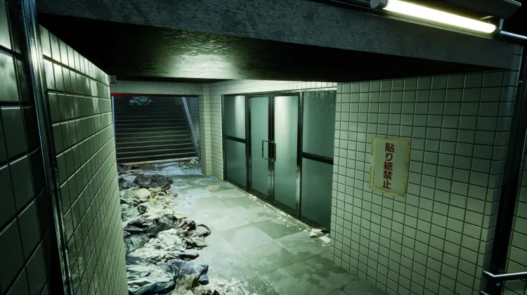 Wejście do Shibuya Underground