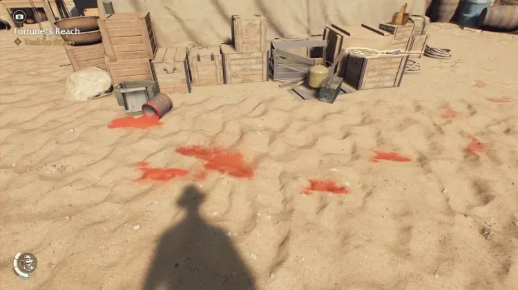 Piste de Peinture Rouge