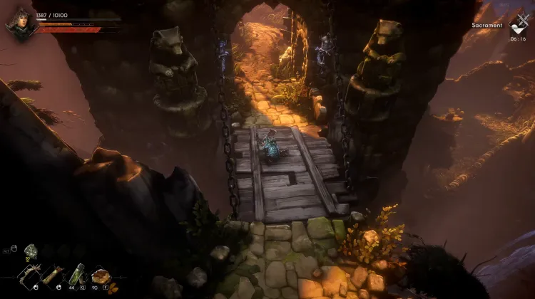 Eingang zu den Tieflandwiesen