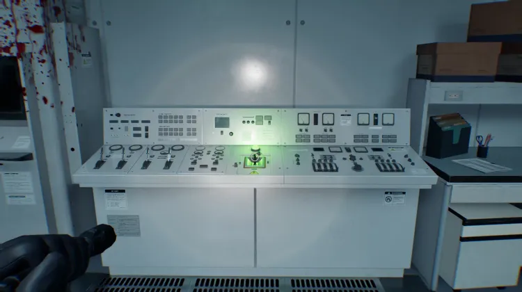 Chiave di Override (Sala di Controllo Scarico)