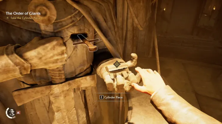 Gibborim'in Kalbini Sapla ve Silindir Parçasını Al