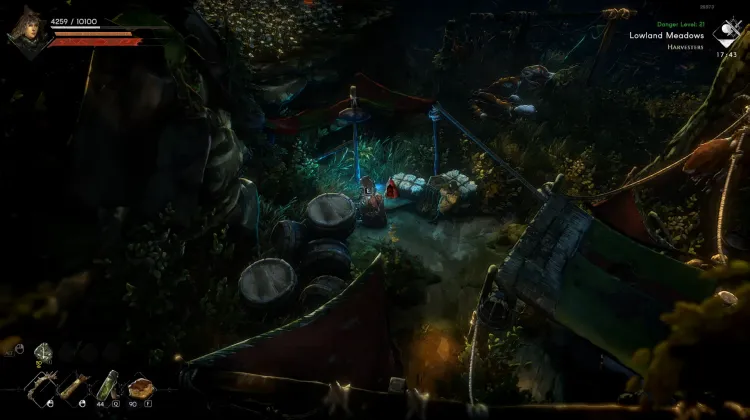 Schlammpirschers Kapuze