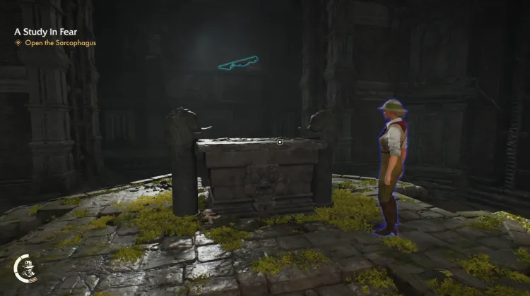 Find the Demon's Tomb and Open the Sarcophagus