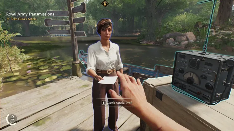 Give Radio Frequency to Gina