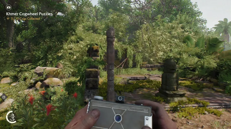 Wat Mahathat Cogwheel Pillar