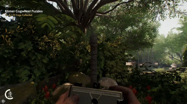 Hidden Platform Cogwheel Pillar