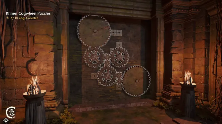 Khmer Cogwheel Puzzle