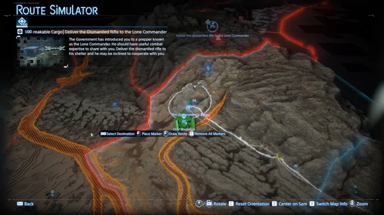 Zamówienie podrzędne 100-Zdemontowany karabin