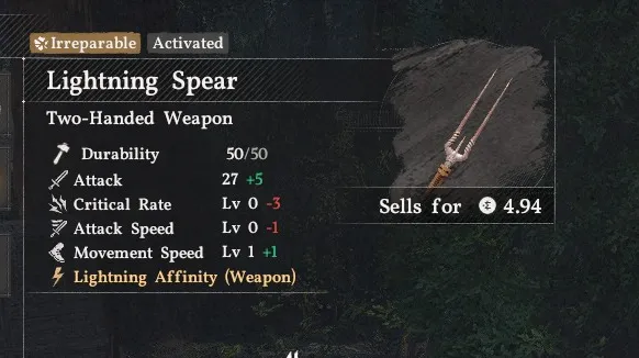 Lightning Spear