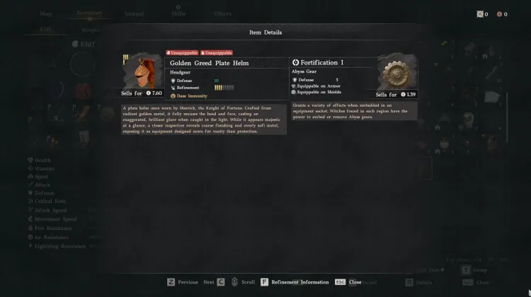 Golden Greet Plate Helm