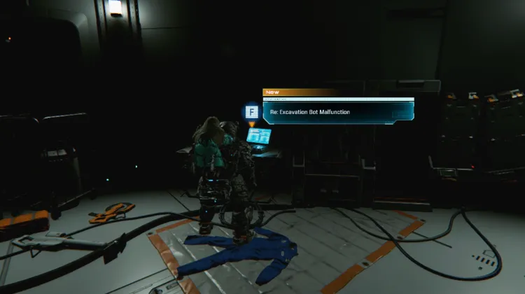 Re: Excavation Bot Malfunction