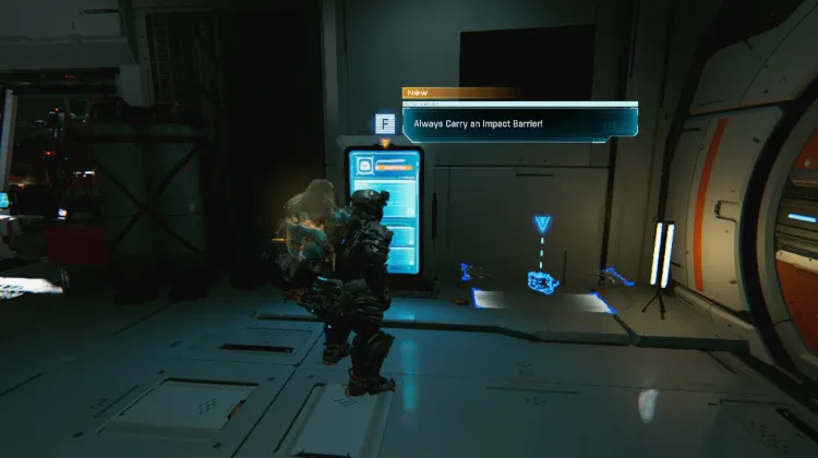 Always Carry an Impact Barrier!