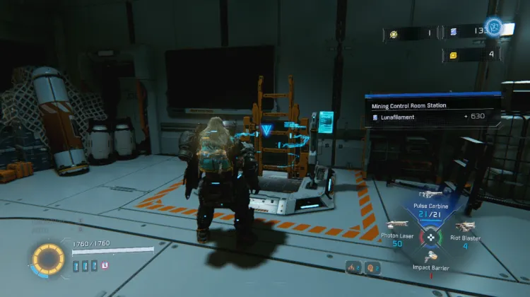 Mining Control Room Station