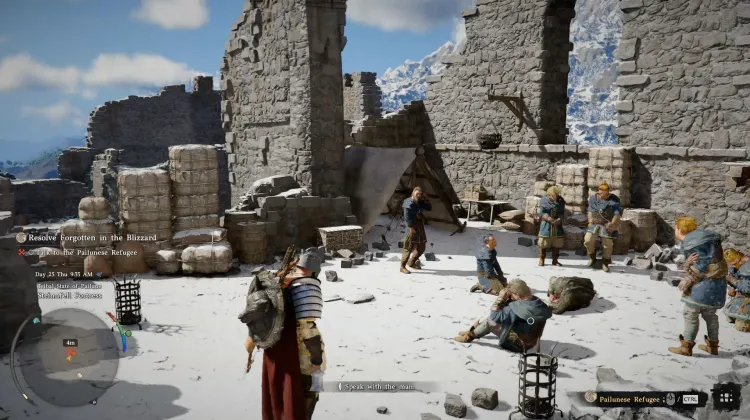 Resolve Forgotten in the Blizzard