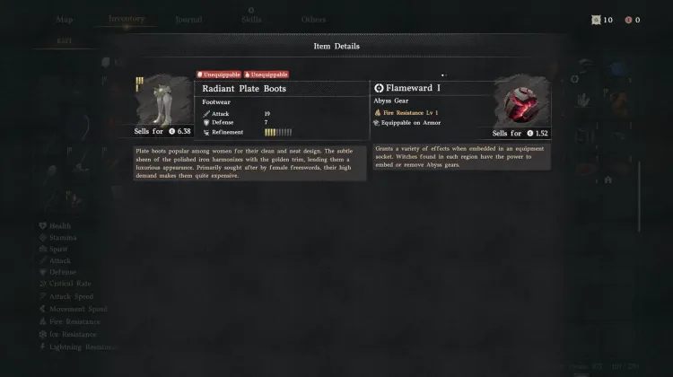 Radiant Plate Boots