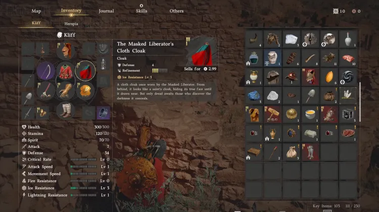 The Masked Liberator's Cloth Cloak