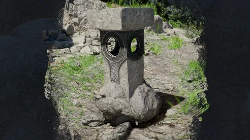 Stone Lantern Spiders
