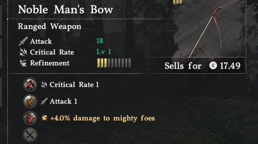 Noble Man's Bow
