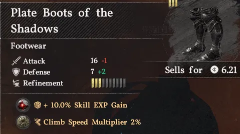 Plate Boots of the Shadow