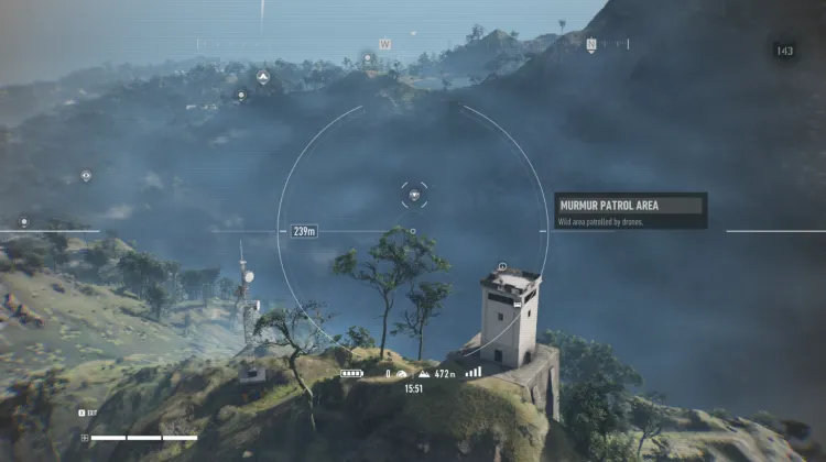 Murmur Patrol Area