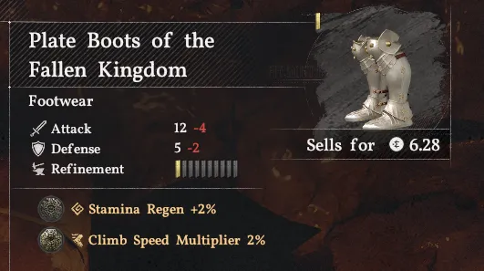 Plate Boots of the Fallen Kingdom
