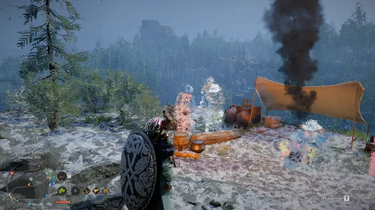 Castle Ruins Encampment