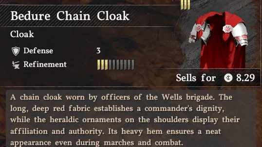 Bedure Chain Cloak