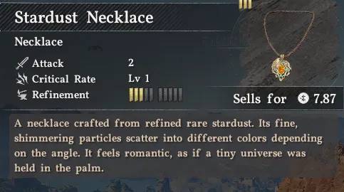 Collier de Poussière d'Étoile