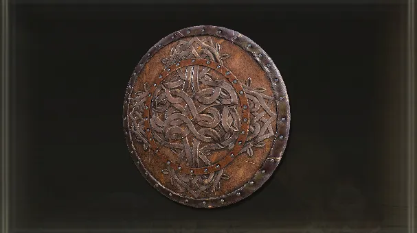 Large Leather Shield